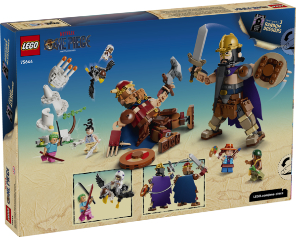 LEGO One Piece - Dorry vs. Brogy – Giants of Little Garden