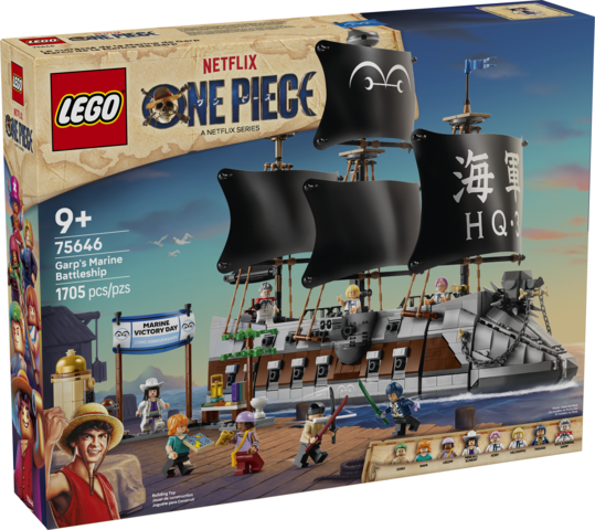 LEGO One Piece - Garp's Marine Battleship