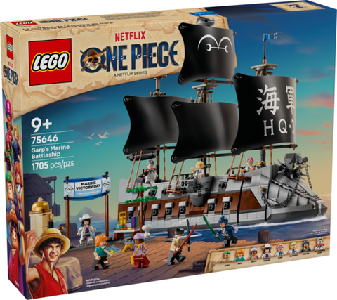 LEGO One Piece - Garp's Marine Battleship #75646