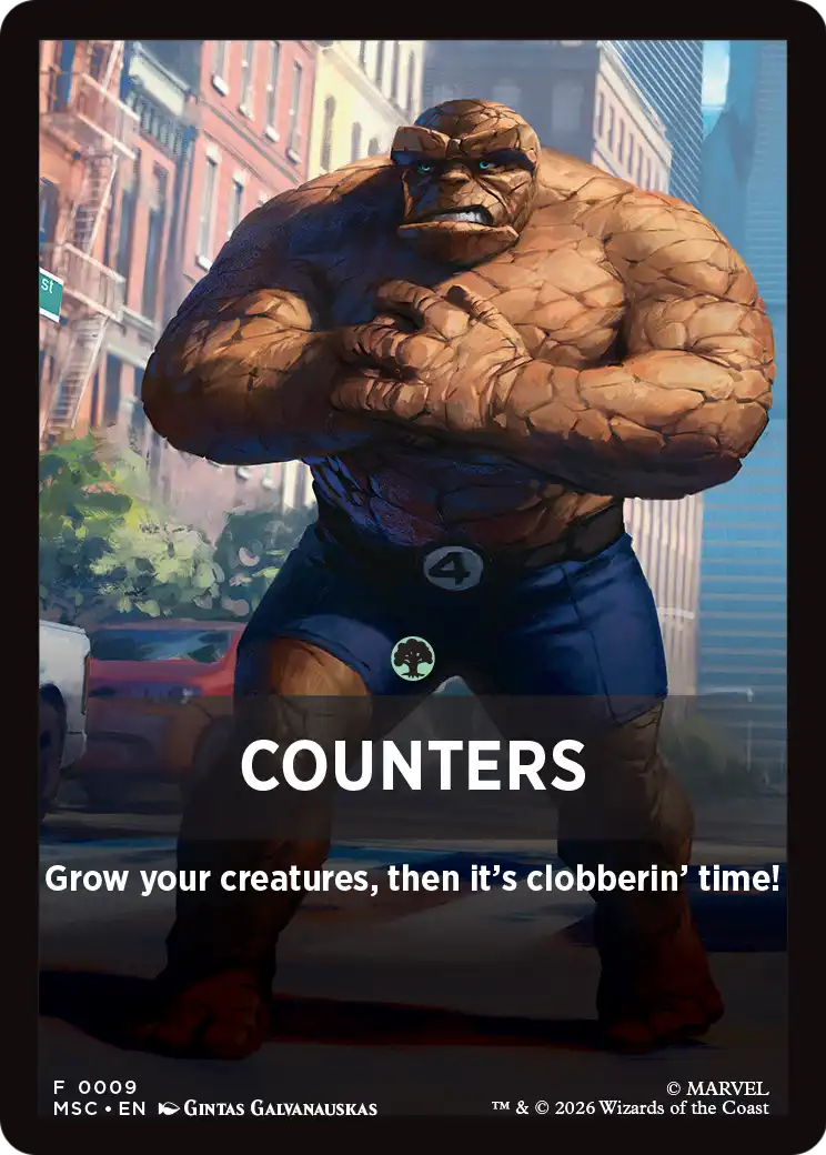 Counters Theme Card [Marvel Super Heroes Commander]