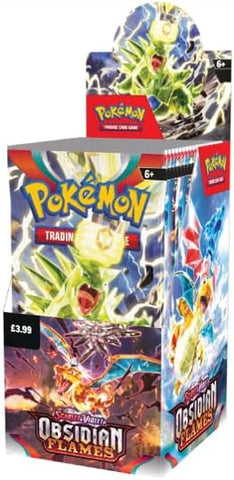 Pokemon TCG: Scarlet & Violet - Obsidian Flames Booster Box - Half EU version