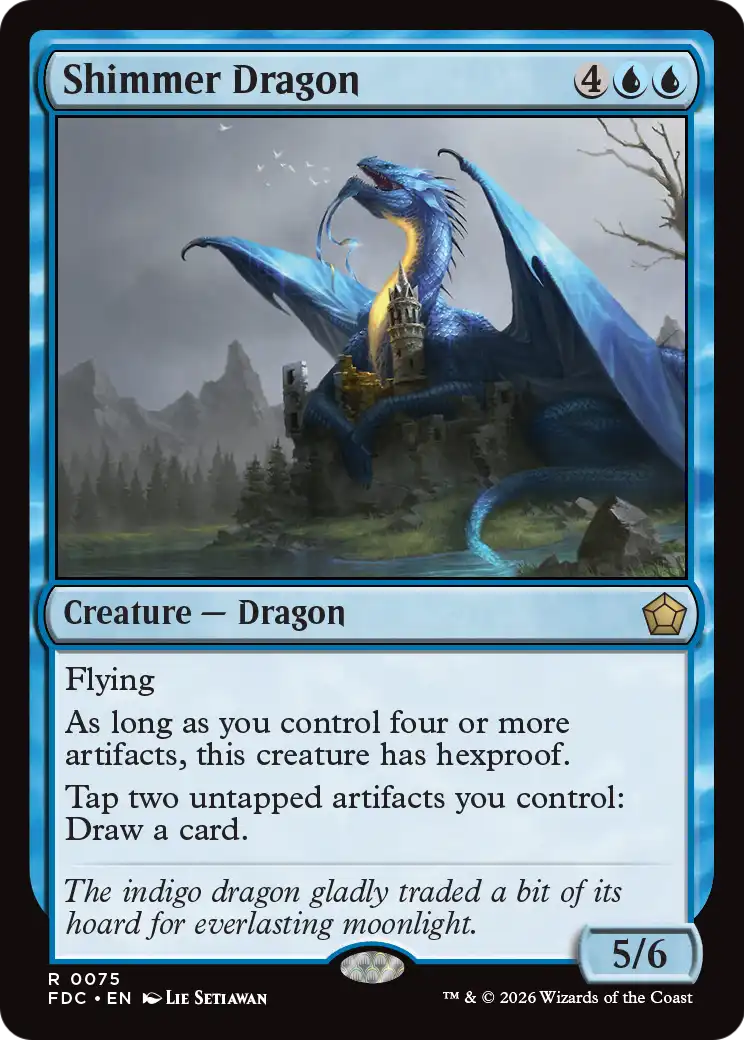 Shimmer Dragon [Foundations Commander]