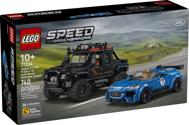 LEGO Speed Champions - Jaguar Project 7 & Land Rover Defender