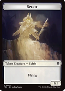 Goblin // Spirit Double-Sided Token [Reality Fracture Commander Tokens]