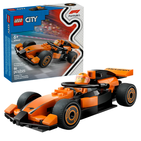 LEGO City F1® Driver with McLaren Race Car 60442