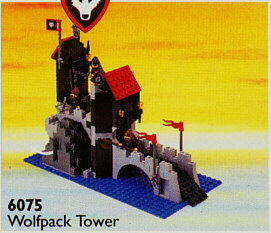 Lego 6075 Wolfpack Tower Classic Castle