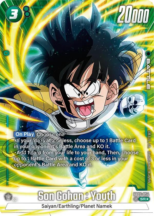 Son Gohan : Youth (Alternate Art) [New Adventure]