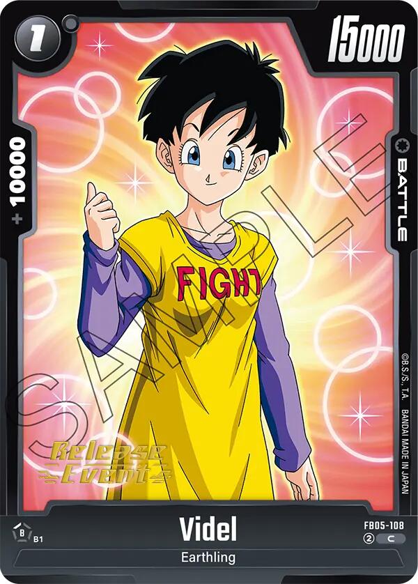 Videl [New Adventure Release Event Cards]