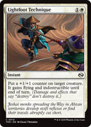 Lightfoot Technique [Tarkir: Dragonstorm]