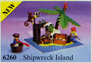 Lego 6260 Shipwreck Island Classic Pirate