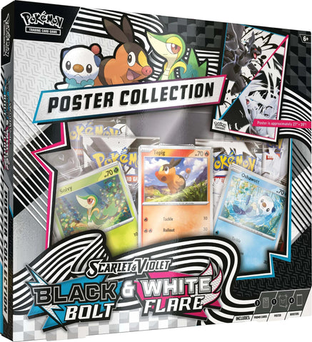 Pokémon TCG: Scarlet & Violet - Black Bolt Unova Poster Collection