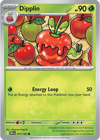 Dipplin (017/182) [Scarlet & Violet: Destined Rivals]