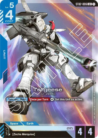 Tallgeese - ST02-006 - Legend Rare