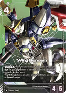 Wing Gundam (LR+) (Alternate Art) - ST02-001 - Legend Rare+