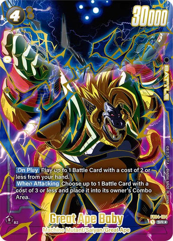 Great Ape Baby (1st Anniversary Set) [Fusion World Promotion Cards]