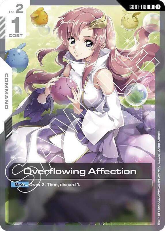 Overflowing Affection - GD01-118 - Uncommon