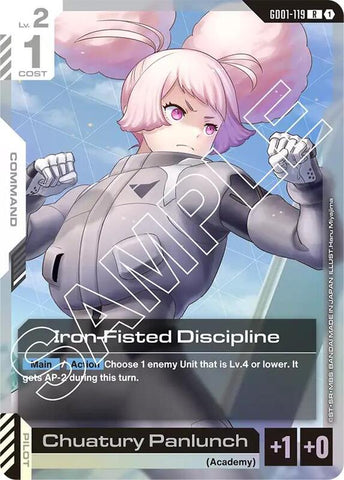 Iron-Fisted Discipline - GD01-119 - Rare