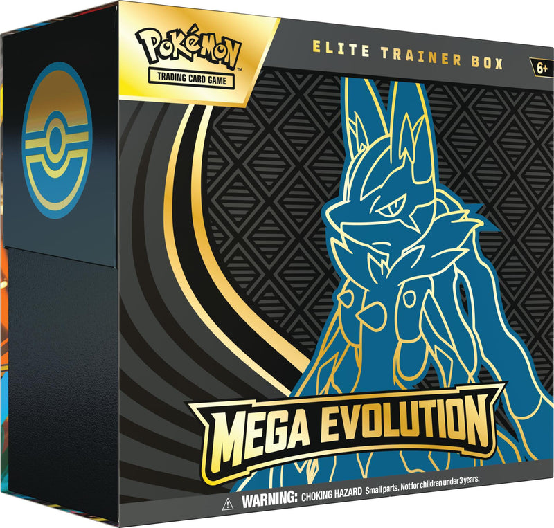 Scarlet & Violet: Mega Evolution - Elite Trainer Box (Lucario) (PREORDER)