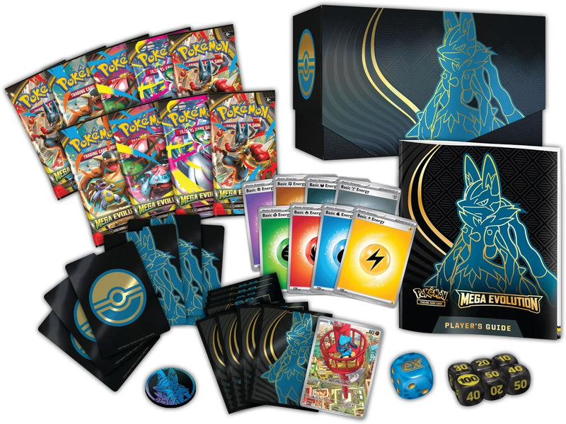 Scarlet & Violet: Mega Evolution - Elite Trainer Box (Lucario) (PREORDER)