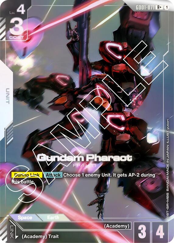 Gundam Pharact (R+) (Alternate Art) - GD01-071 - Rare+