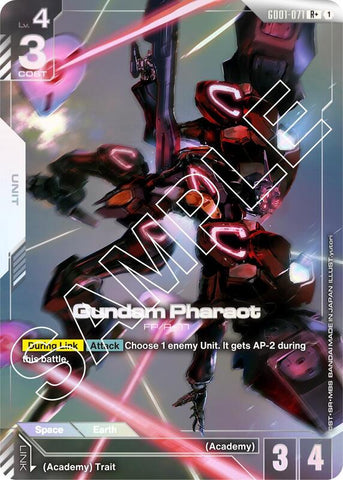 Gundam Pharact (R+) (Alternate Art) - GD01-071 - Rare+