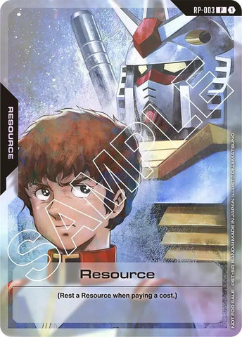 Resource (RP-003) (Mobile Suit Gundam) - Promotional Resource Tokens (RP)