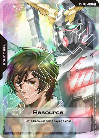 Resource (RP-005) (Mobile Suit Gundam Unicorn) - Promotional Resource Tokens (RP)