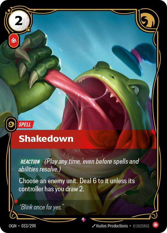 Shakedown - Origins (OGN)
