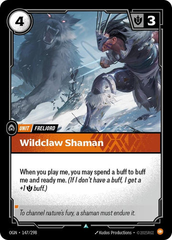 Wildclaw Shaman - Origins (OGN) [147/298]