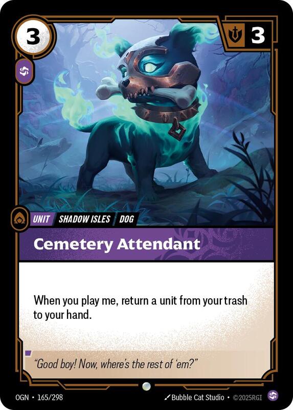 Cemetery Attendant - Origins (OGN) [165/298]