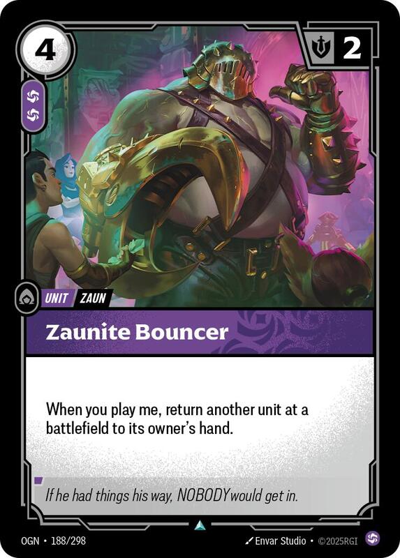 Zaunite Bouncer - Origins (OGN) [188/298]