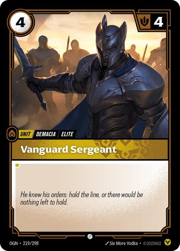 Vanguard Sergeant - Origins (OGN) [219/298]