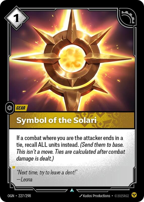 Symbol of the Solari - Origins (OGN) [227/298]