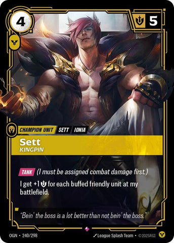 Sett - Kingpin - Origins (OGN)