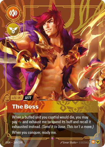 Sett - The Boss - Origins (OGN)