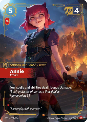Annie - Fiery - Origins: Proving Grounds (OGS)