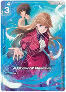 A Show of Resolve (U+) (PB01) (Alternate Art) - GD01-100 - Uncommon+