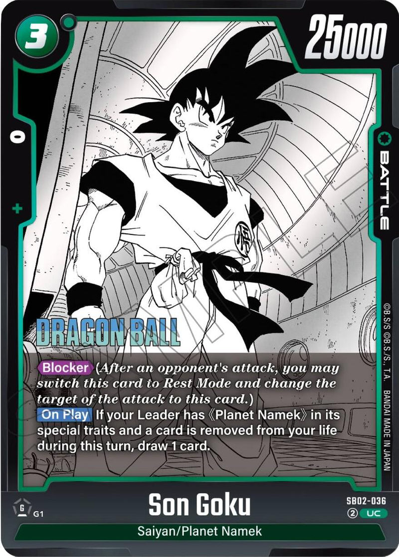 Son Goku (SB02-036) [Manga Booster 02]