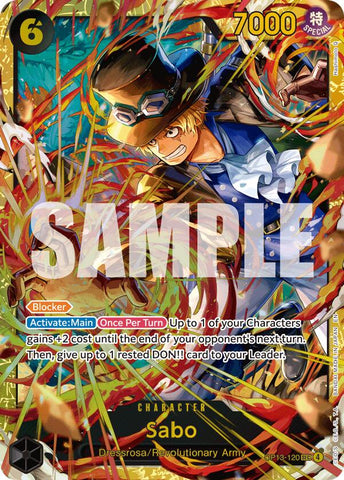 Sabo  [Carrying On His Will]