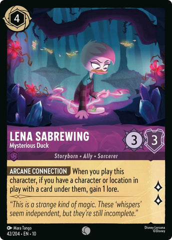 Lena Sabrewing - Mysterious Duck (42/204) [Whispers in the Well]