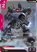 Gaia's Rick Dom (GQ) (C+) (Alternate Art) - ST06-003 - Common+
