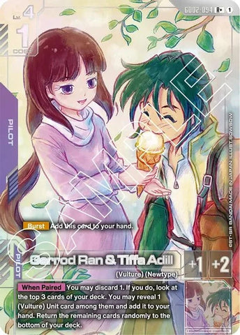 Garrod Ran & Tiffa Adill (R+) (Alternate Art) - GD02-094 - Rare+