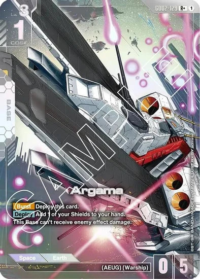 Argama (R+) (Alternate Art) - GD02-129 - Rare+