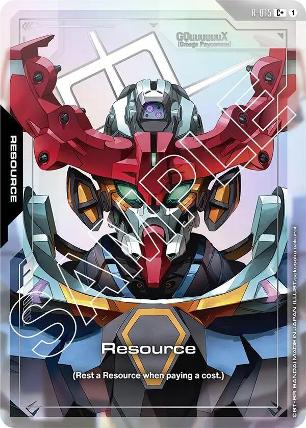 Resource (R-015) (C+) (Alternate Art) - R-015 - Common+