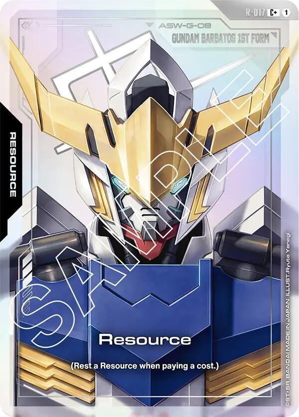 Resource (R-017) (C+) (Alternate Art) - R-017 - Common+