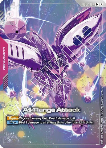 All-Range Attack (R+) (Alternate Art) - GD02-107 - Rare+