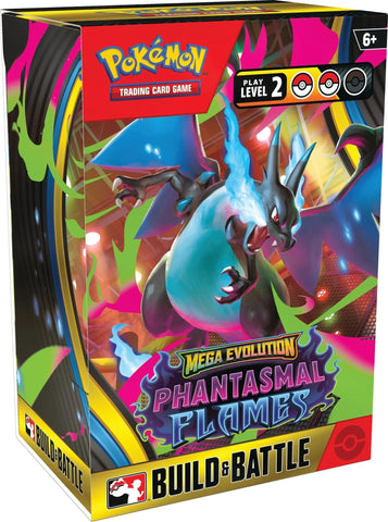 Pokémon TCG: Mega Evolution - Phantasmal Flames Build & Battle Box