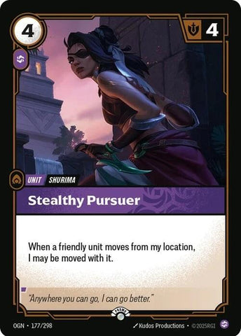Stealthy Pursuer - Riftbound Organized Play Promotional Cards (OPP) [177/298]