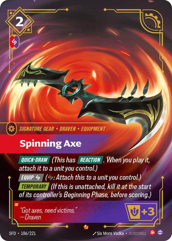 Spinning Axe - Spiritforged (SFD)