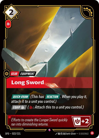 Long Sword - Spiritforged (SFD)